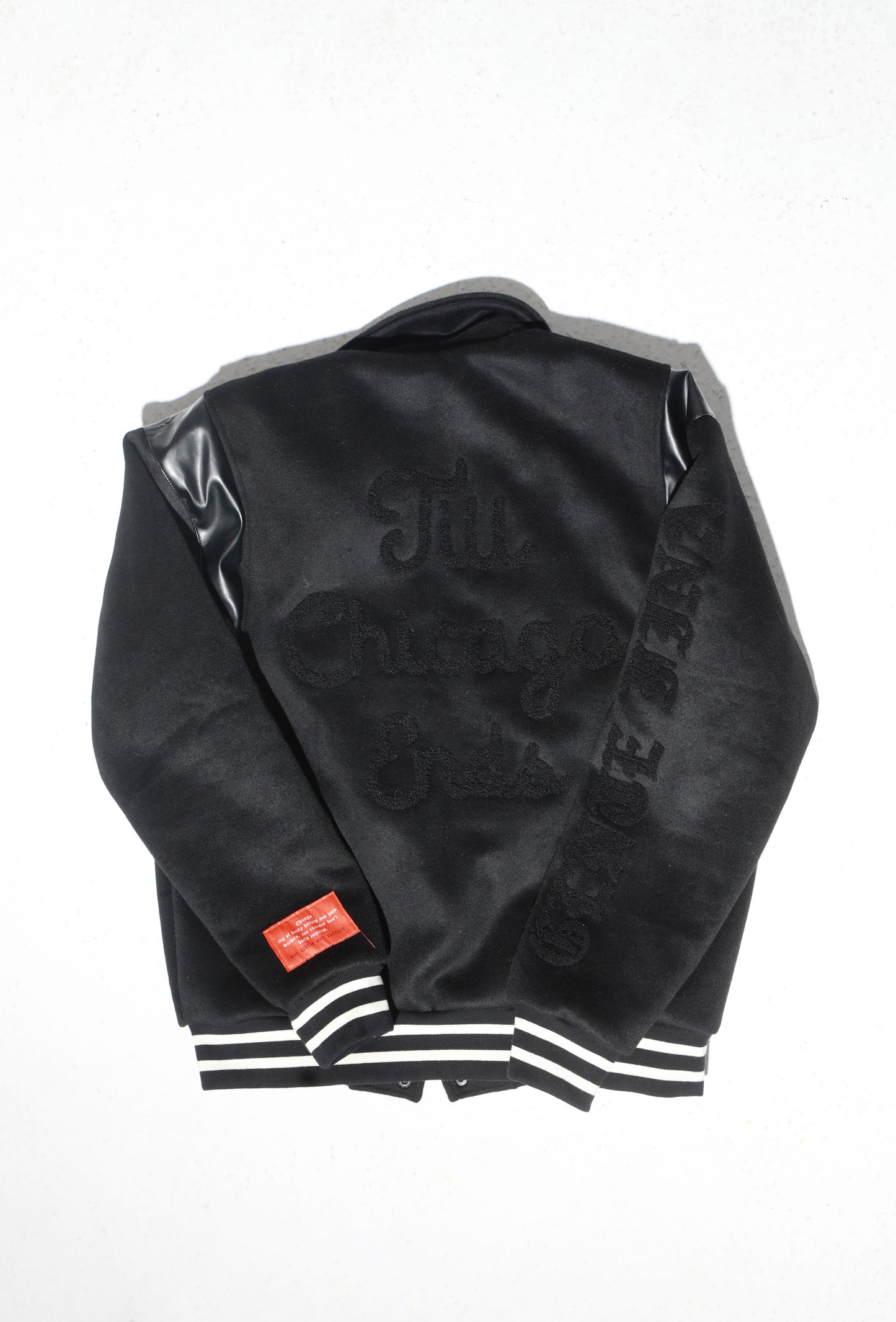 ADULT CHICAGOAN VARSITY JACKET - BLACKED OUT EDITION