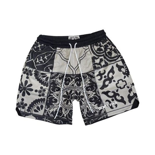LUXURY MESH SHORTS-TALAVERA NEGRA