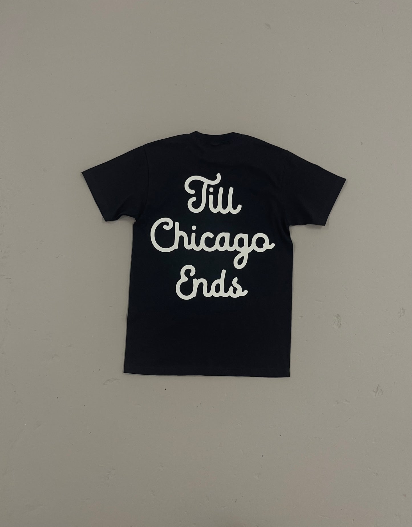 Till Chicago ends logo tee