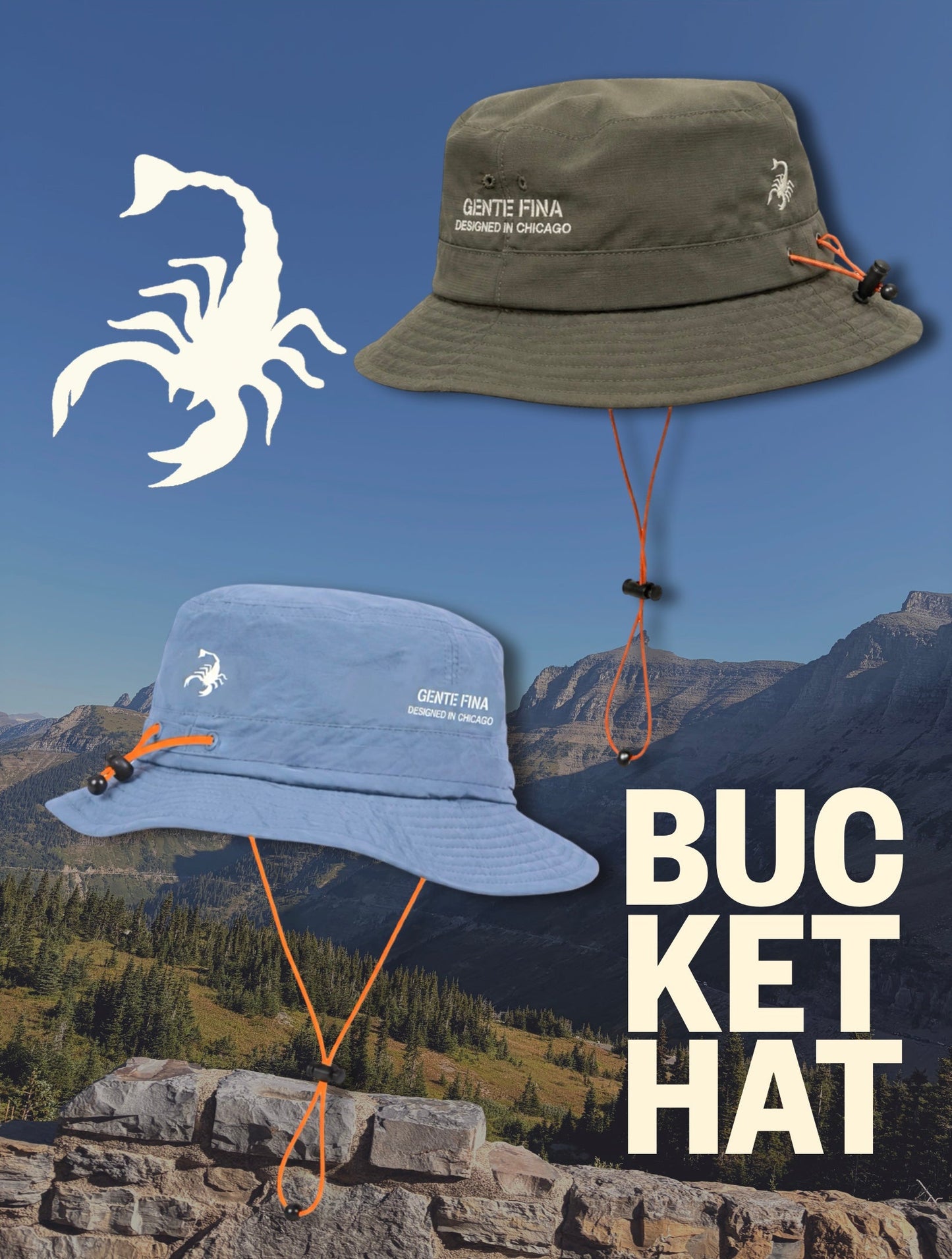 Scorpion Bucket Hat