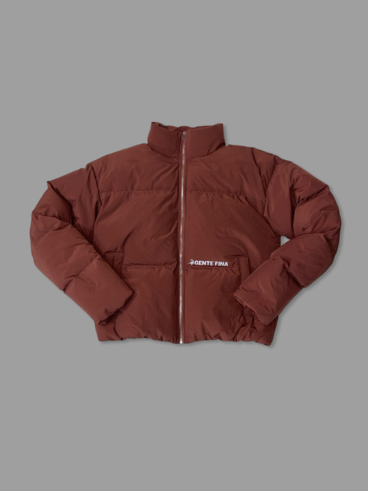 Terracotta Down  Puffer Jacket