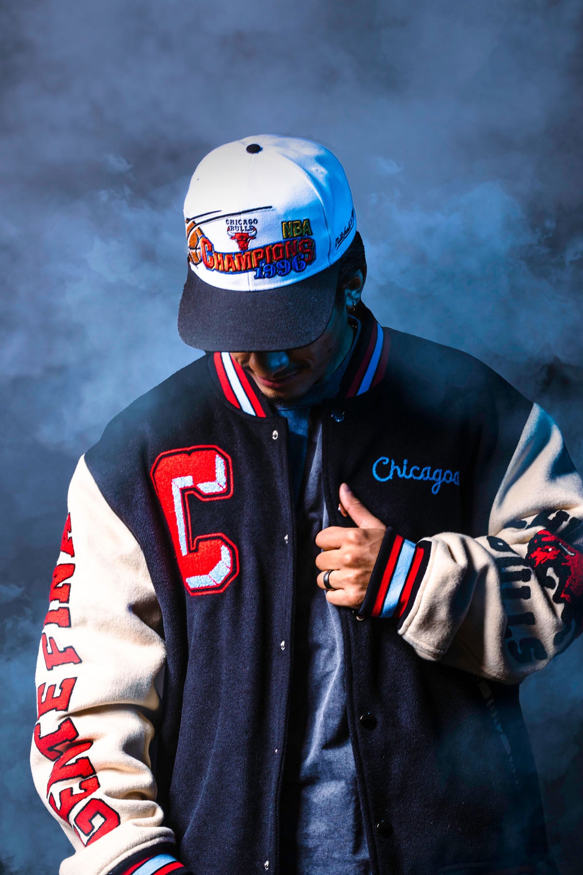 GENTE FINA x CHICAGO BULLS VARSITY JACKET