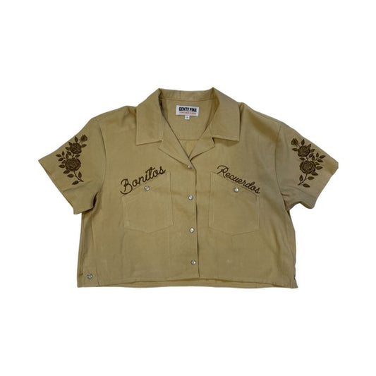 BONITOS RECUERDOS CROPPED SHIRT