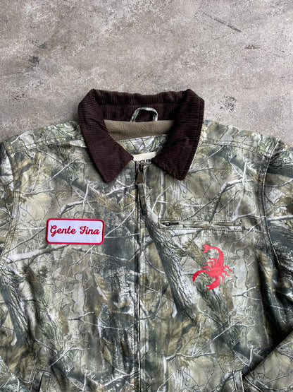 Gente Fina x Bass Creek Collar Work Jackets (CAMO)