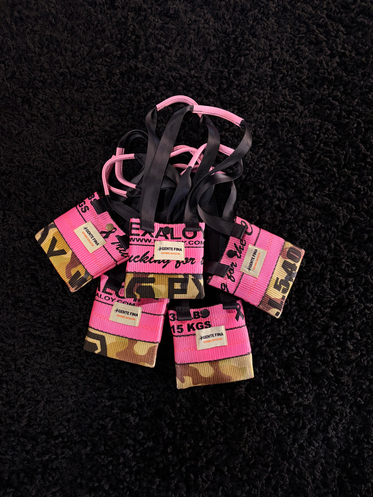 TRUCKER MINI BAG BAG "VIVI" (PINK)