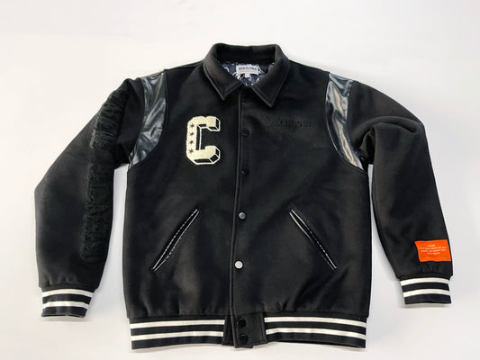 ADULT CHICAGOAN VARSITY JACKET - BLACKED OUT EDITION