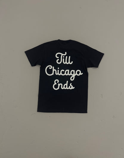 Till Chicago ends logo tee