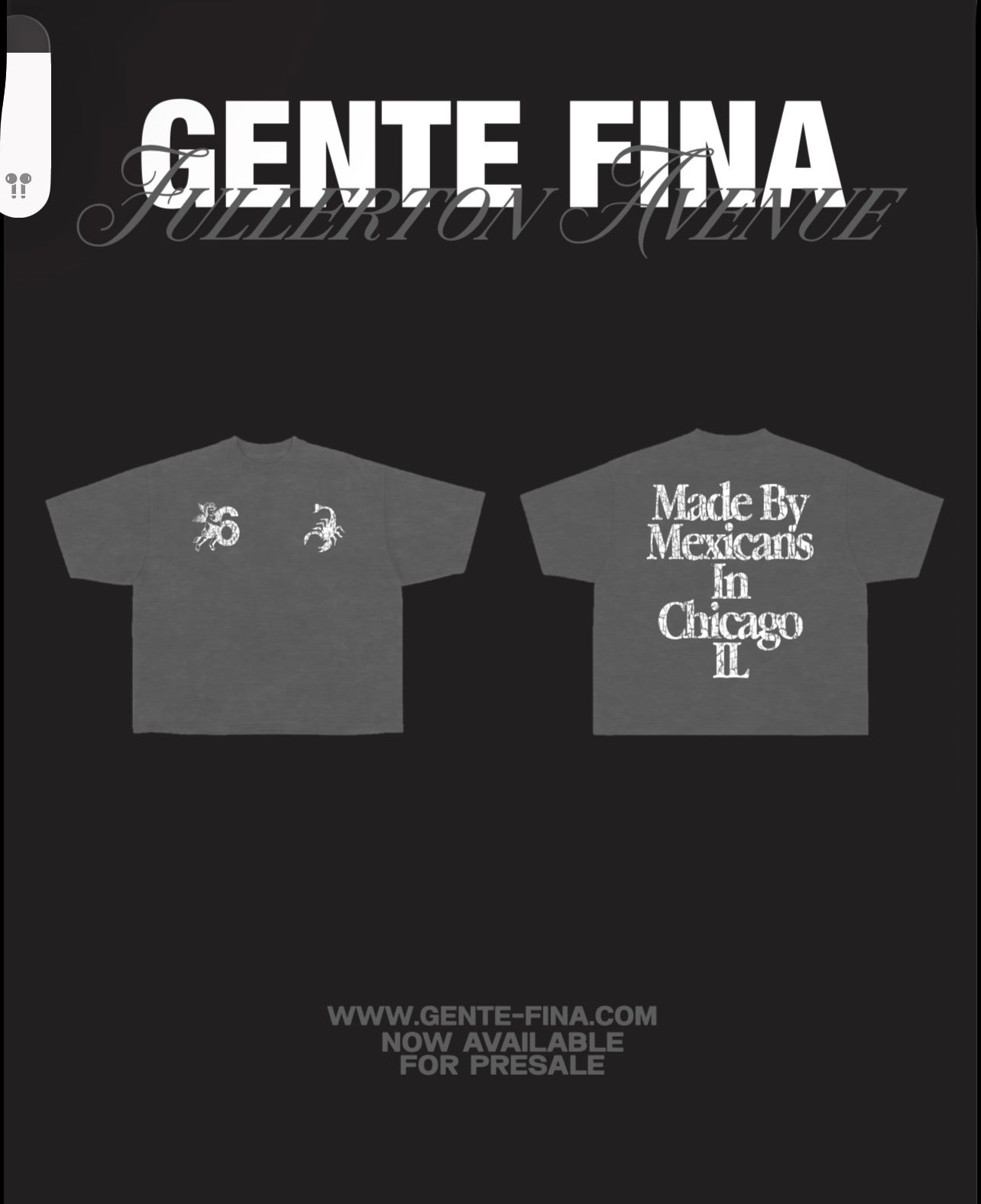 GF x FASM CHICAGO TEE