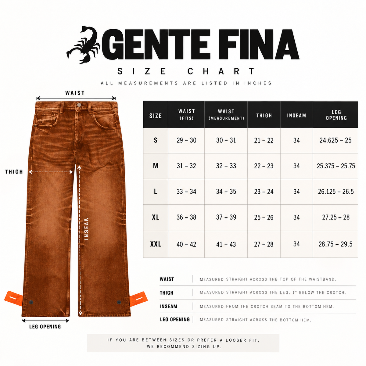 Scorpion Denim Pants