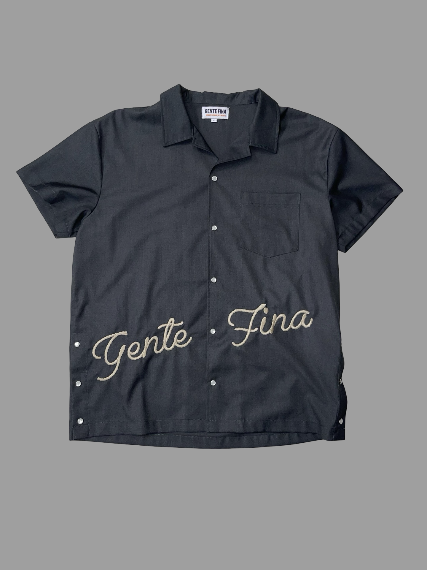 Logo Western Button Up