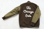 CHICAGOAN WOOL & NYLON BOMBER JACKET