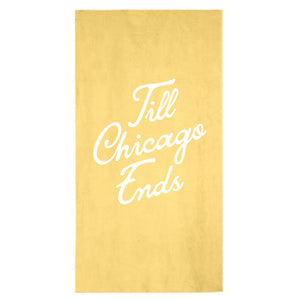 'Chicagoan' Vacation Towel - Sun Yellow