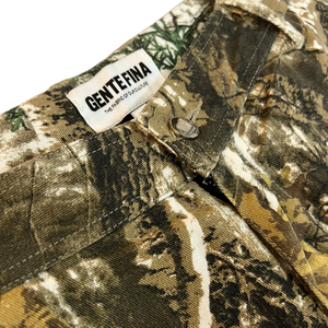 Woods-Camo Cargo Pants