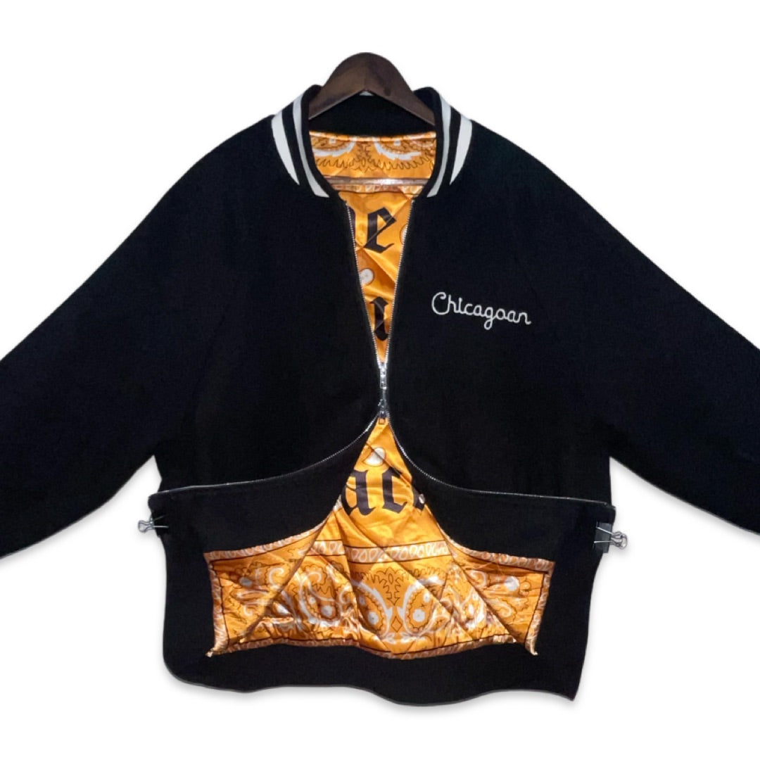 'Chicagoan Till Chicago Ends' Varsity Jacket